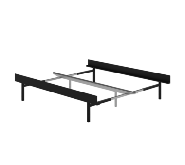 MOEBE - Sengeramme Tall 90-180, Sort