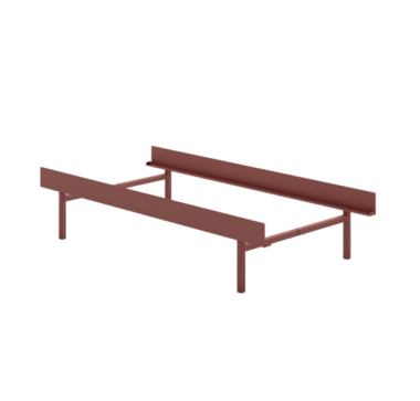 MOEBE - Sengeramme Tall 90, Dusty Rose