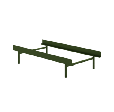 MOEBE - Sengeramme Tall 90, Pine Green