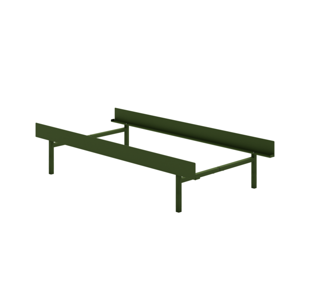 MOEBE - Sengeramme Tall 90, Pine Green
