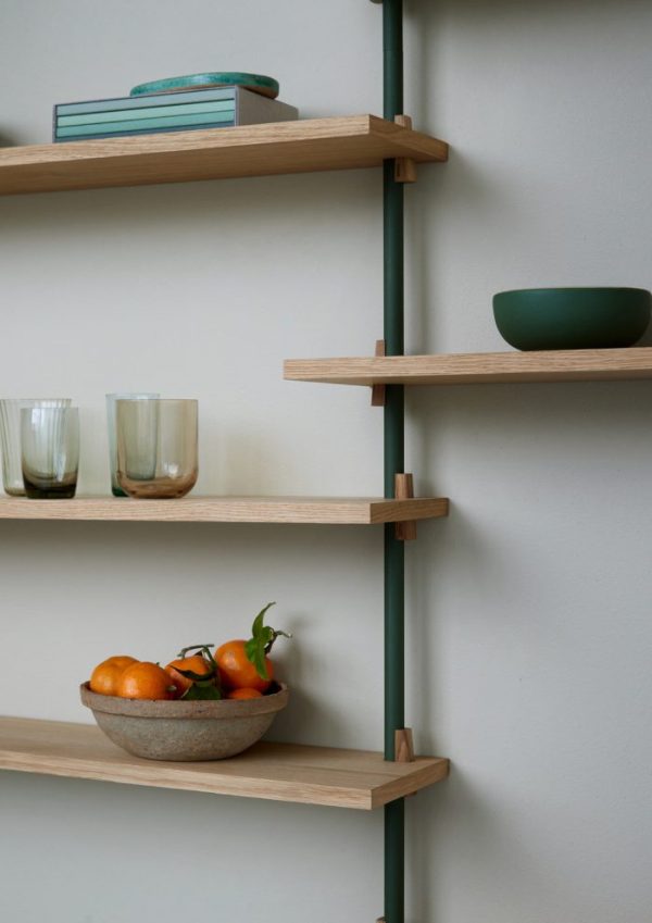 MOEBE - Hyldesystem WS.65.2, Smoked Oak/Sort - Billede 4