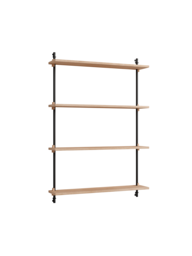 MOEBE - Hyldesystem WS.115.1, Eg/Sort