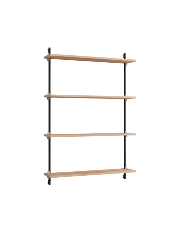 MOEBE - Hyldesystem WS.115.1, Eg/Sort