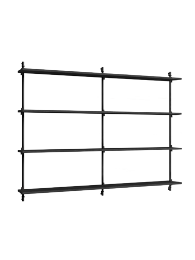 MOEBE - Hyldesystem WS.115.2.B, Sort