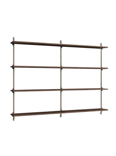 MOEBE - Hyldesystem WS.115.2.B, Smoked Oak/Warm Grey