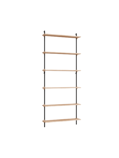 MOEBE - Hyldesystem WS.200.1, Eg/Sort