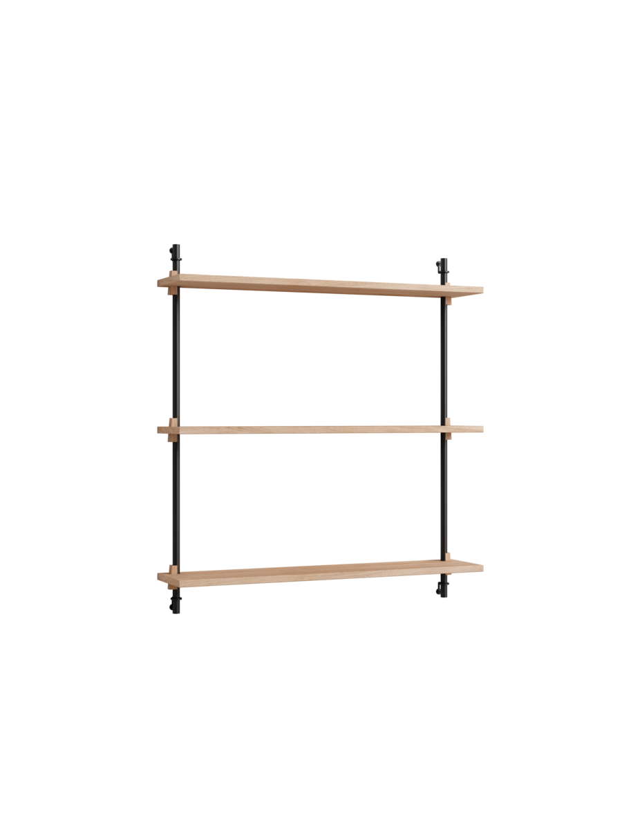 MOEBE - Hyldesystem WS.85.1, Eg/Sort