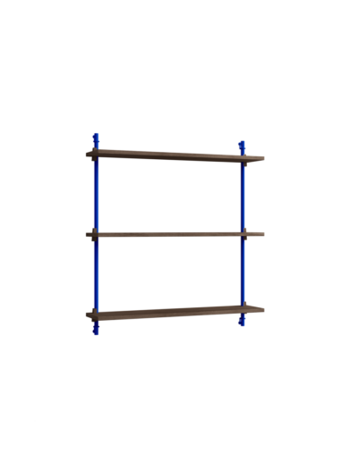 MOEBE - Hyldesystem WS.85.1, Smoked Oak/Deep Blue