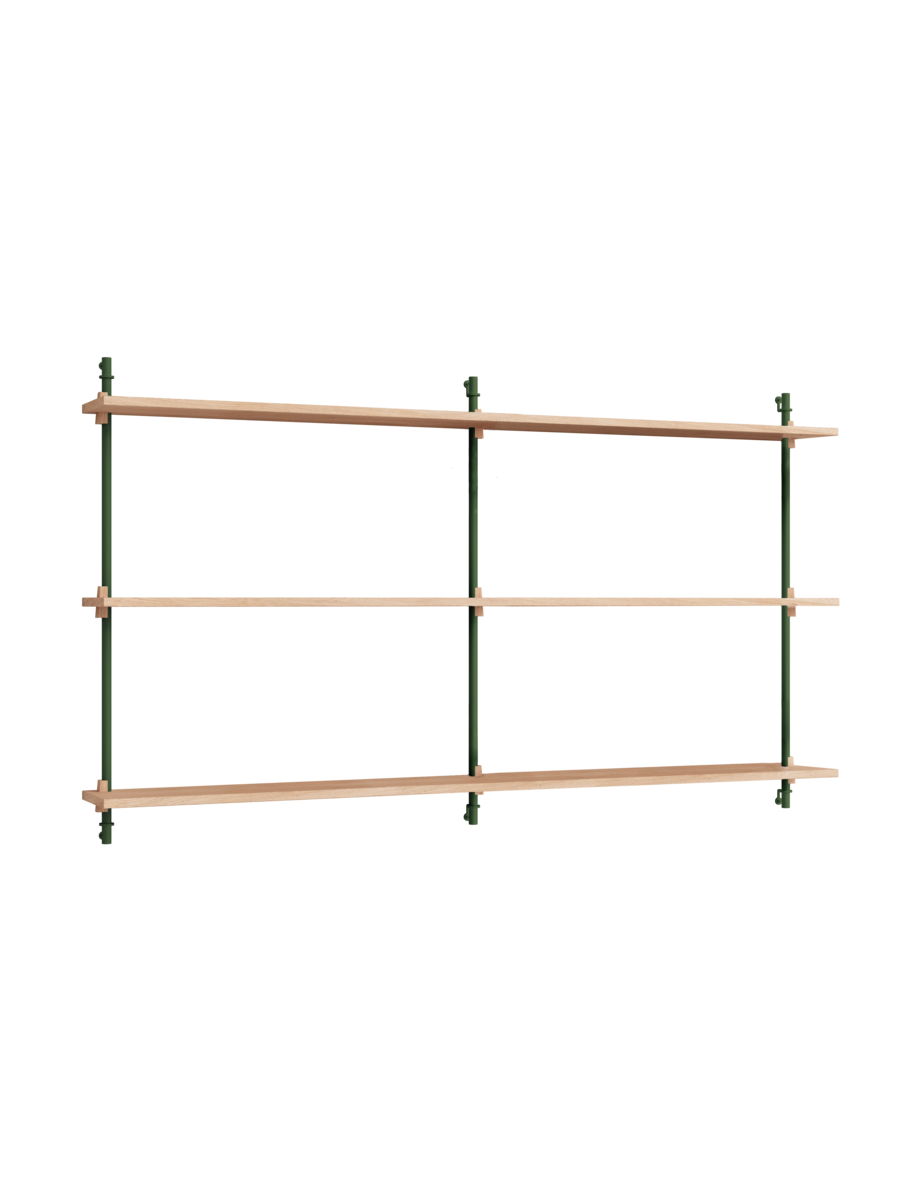 MOEBE - Hyldesystem WS.85.2.B, Eg/Pine Green