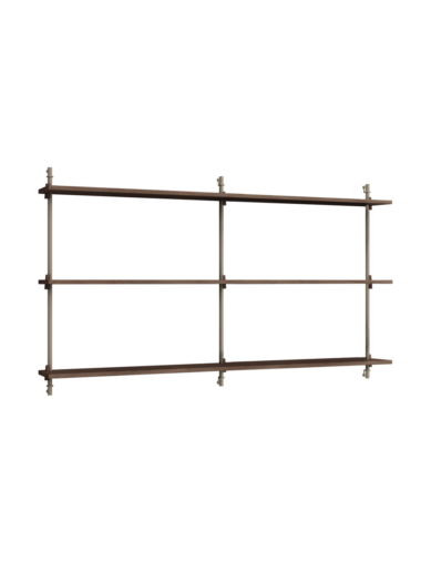 MOEBE - Hyldesystem WS.85.2.B, Smoked Oak/Warm Grey