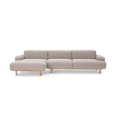 BRUUNMUNCH - Reason Sofa 2 Seater + Chaiselong, Re-Wool 218