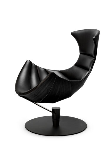BRUUNMUNCH - Lobster Chair Loungestol, Sort Eg/Sort