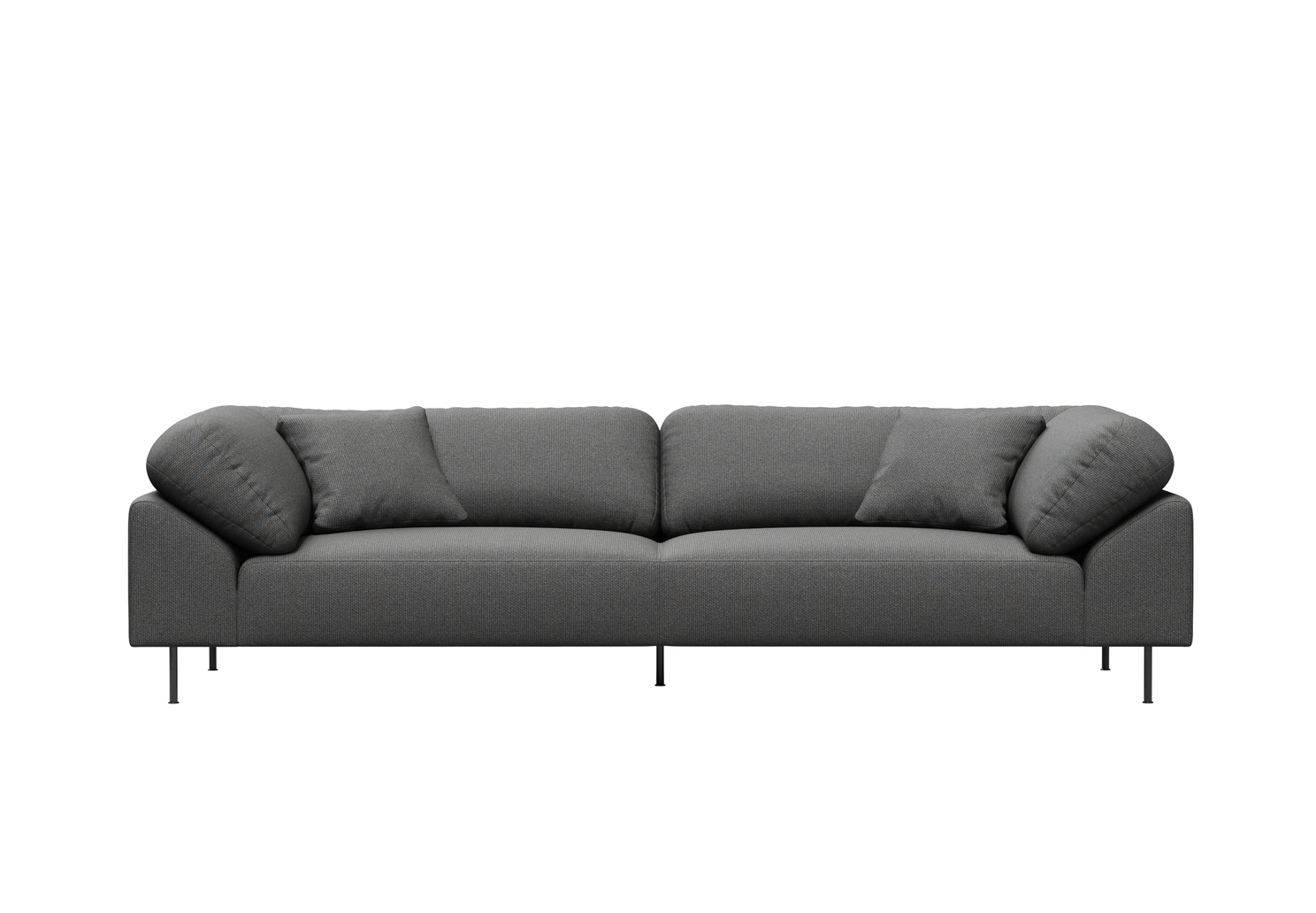 WOUD - Collar Sofa 3 Pers. Mørkegrå