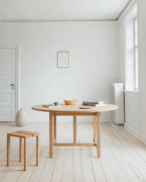 MOEBE - Round Spisebord Ø130, Eg - Billede 3