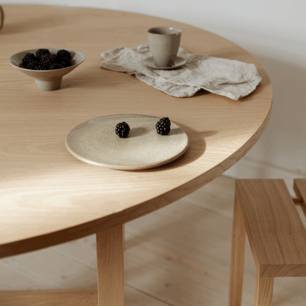 MOEBE - Round Spisebord Ø130, Eg - Billede 5